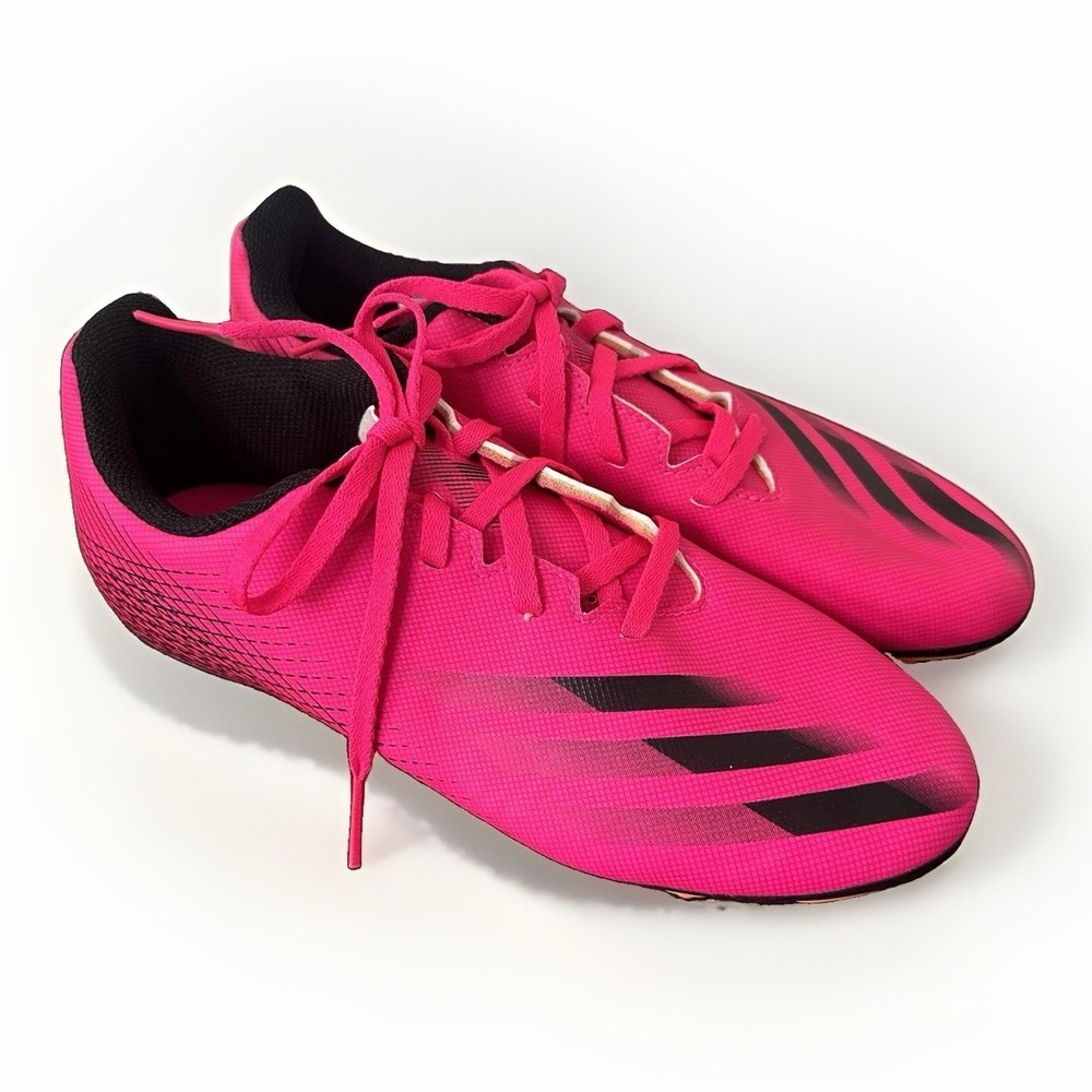 Adidas X Ghosted.4 Flexible Ground Soccer Cleats Sz 5.5 Pink Futbol NWOB
